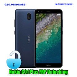 Nokia C01 Plus TA-1379  Pin/Pattern Removal + FRP Unlocking Service + Factory Reset